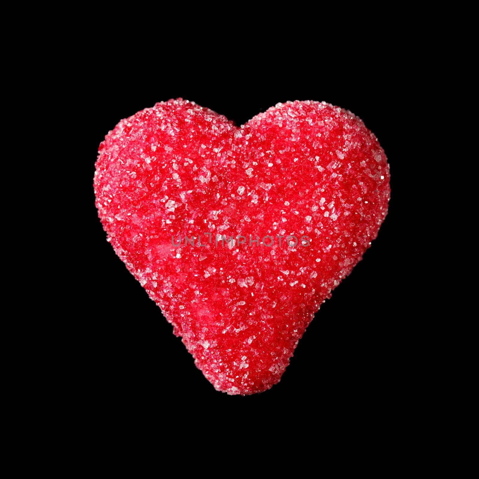 Red Marzipan heart  by shebeko