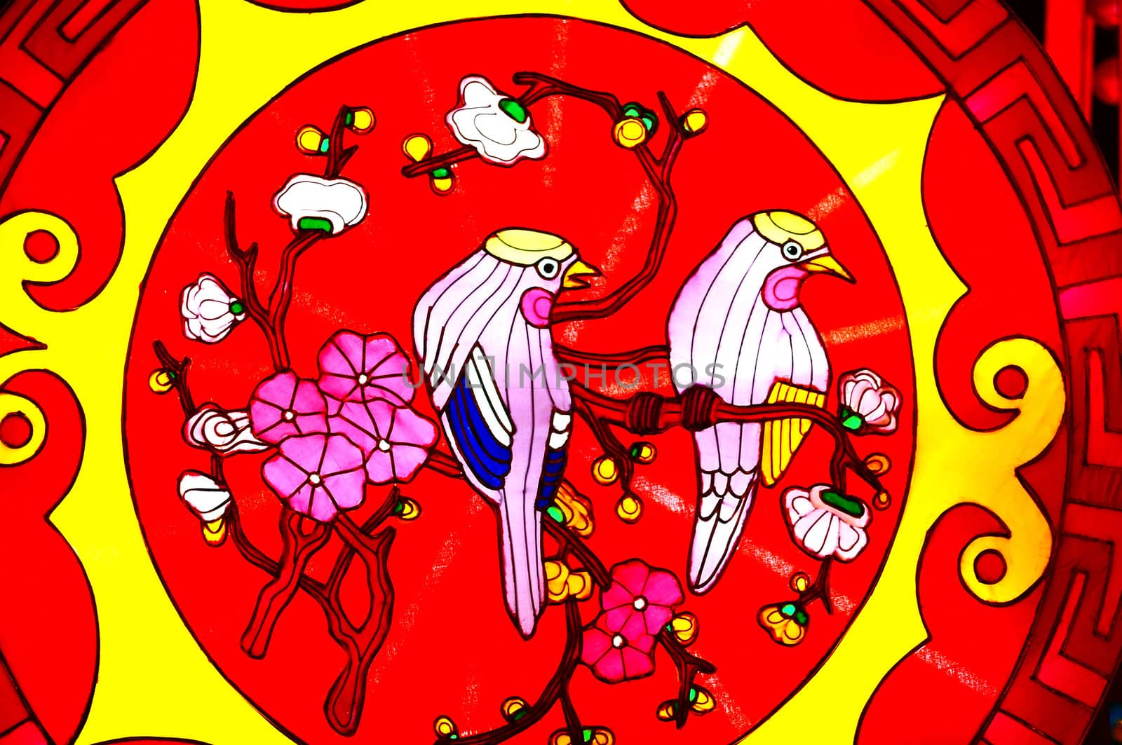 Traditional Chinese lanterns at the Lantern Festival