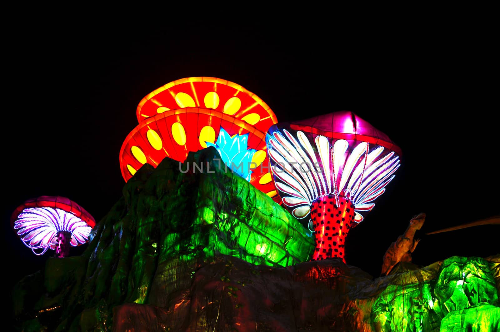 Traditional Chinese lanterns at the Lantern Festival