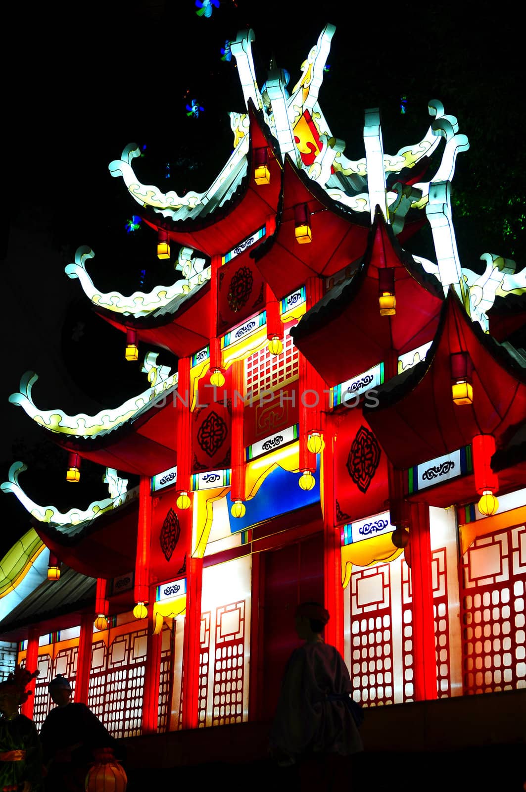 Traditional Chinese lanterns at the Lantern Festival