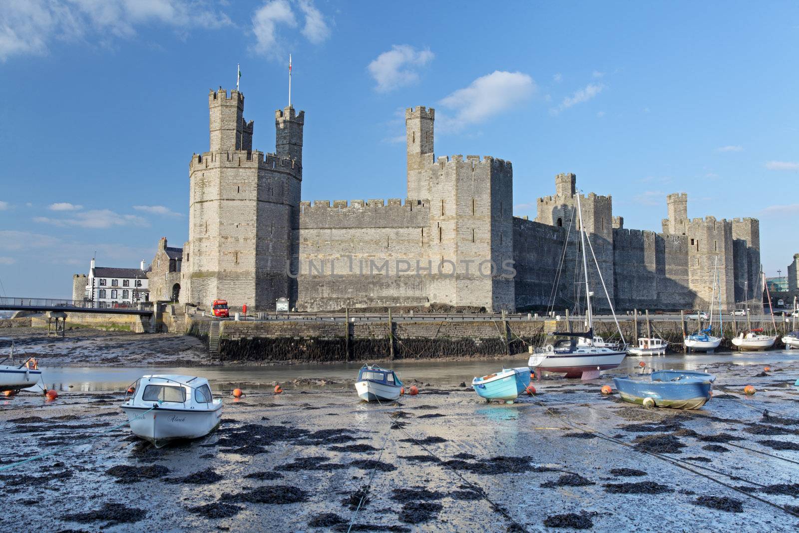 caernarfon castle by olliemt