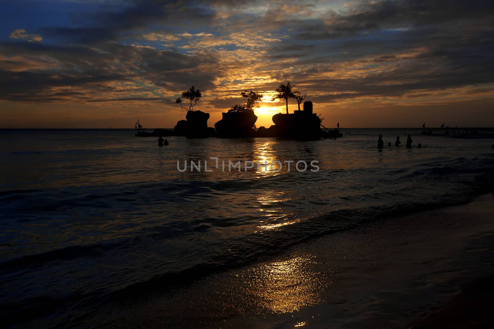 The beautiful nature of Boracay Island, Philippines