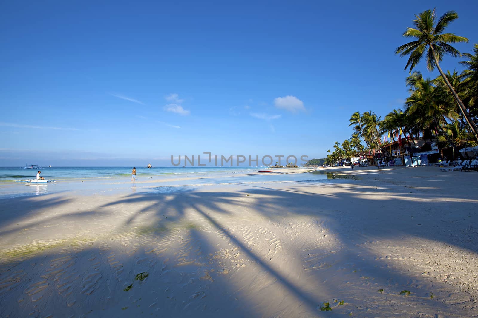 The beautiful nature of Boracay Island, Philippines