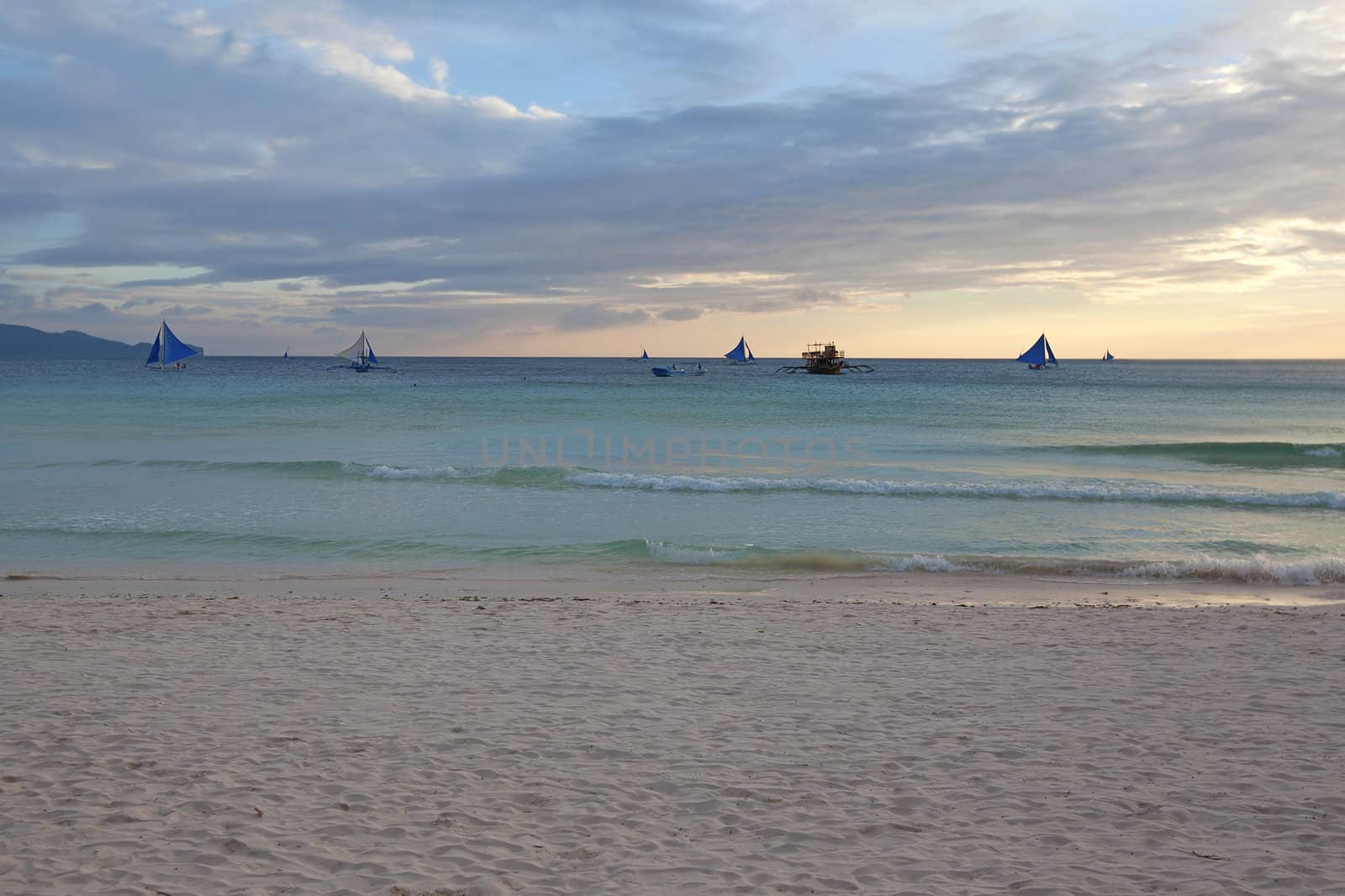 The beautiful nature of Boracay Island, Philippines