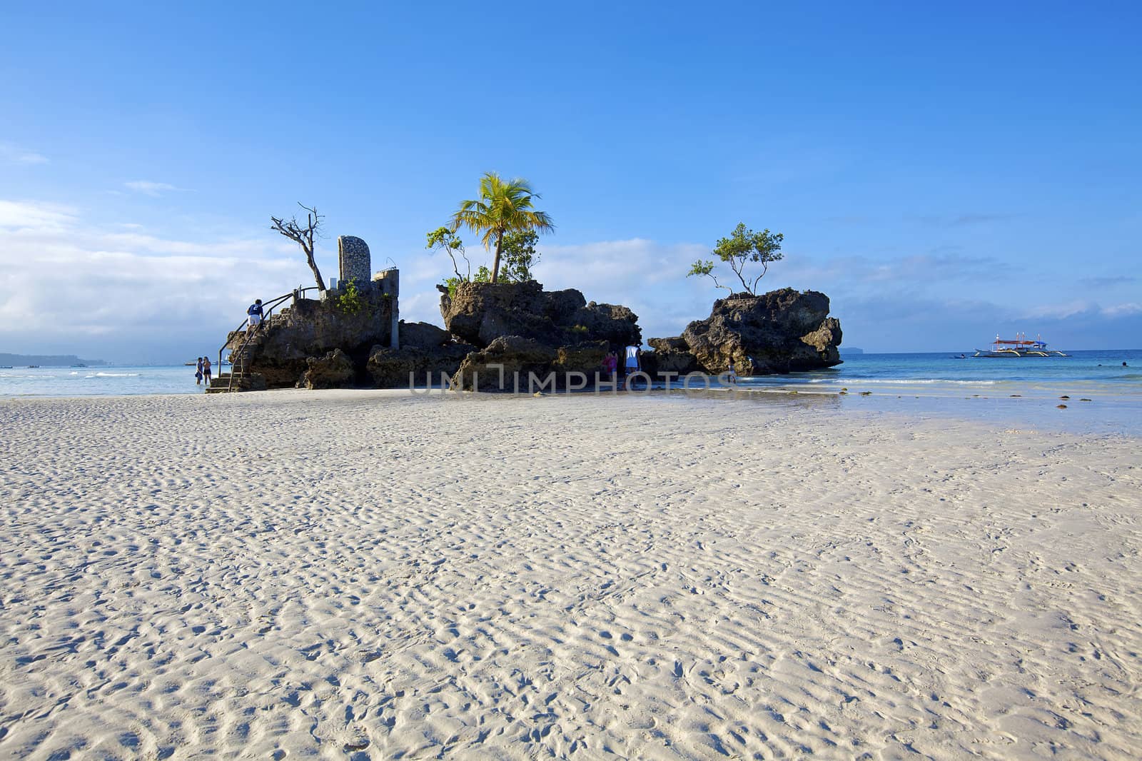 The beautiful nature of Boracay Island, Philippines