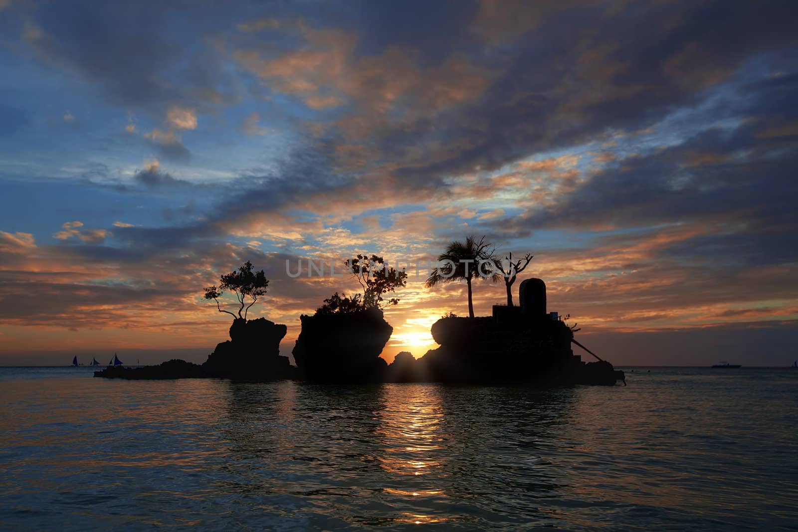 The beautiful nature of Boracay Island, Philippines