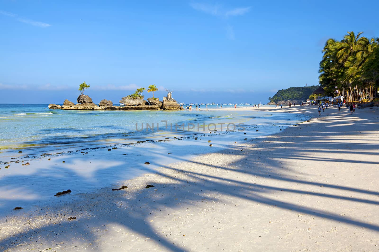 The beautiful nature of Boracay Island, Philippines