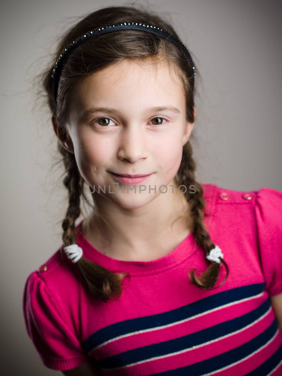 Cute little girl by Talanis
