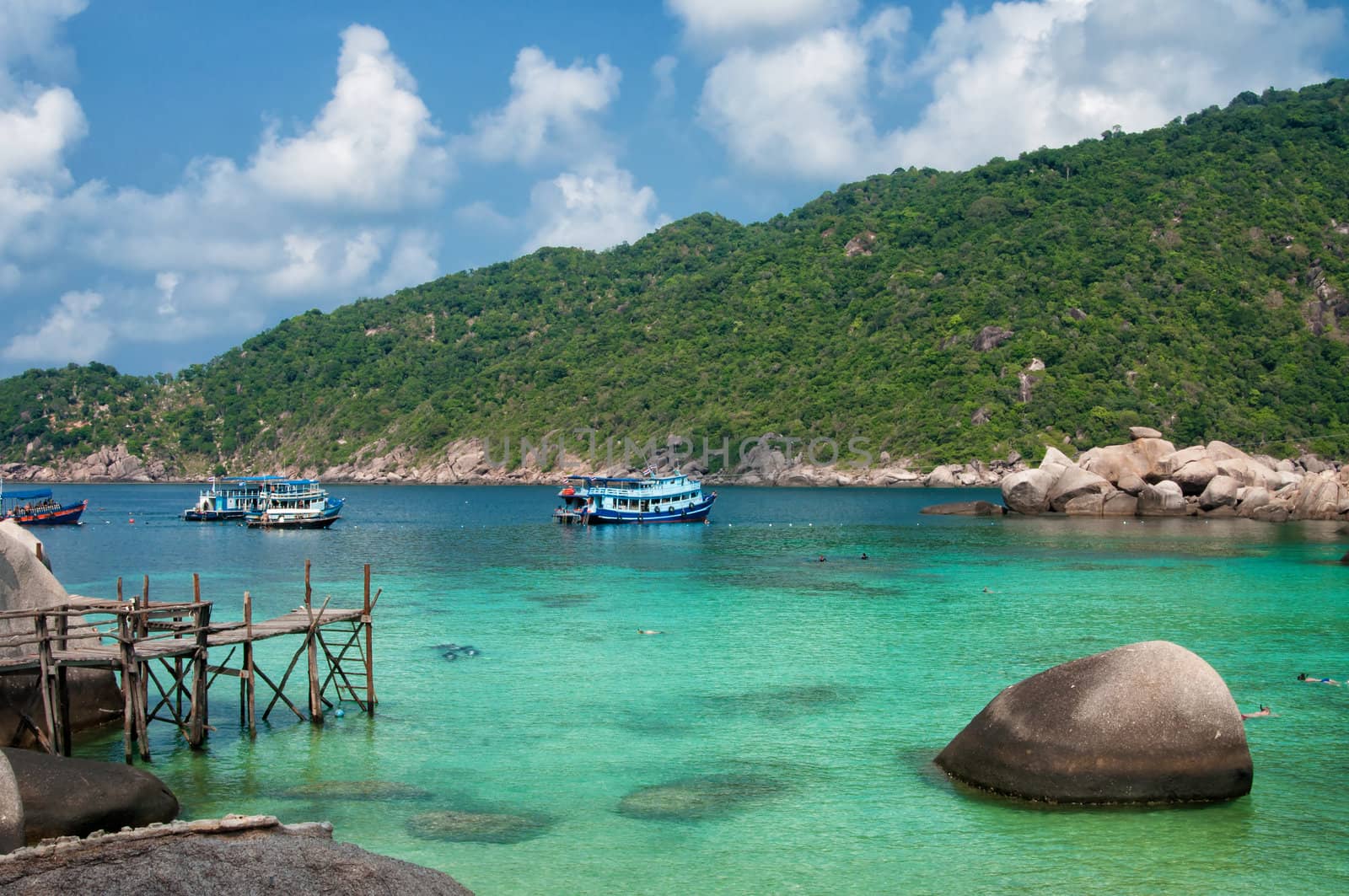 Ko Nangyuan islands in Thailand