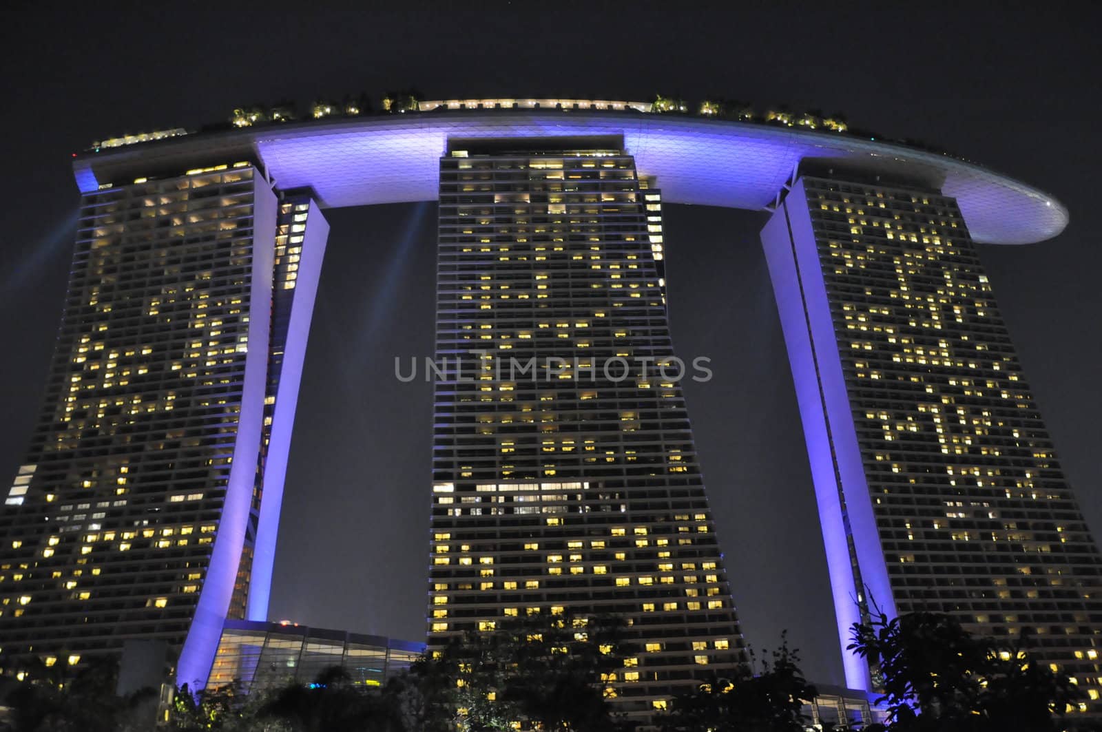 Marina Bay Sands Resort Hotel in Singapore (Asia)