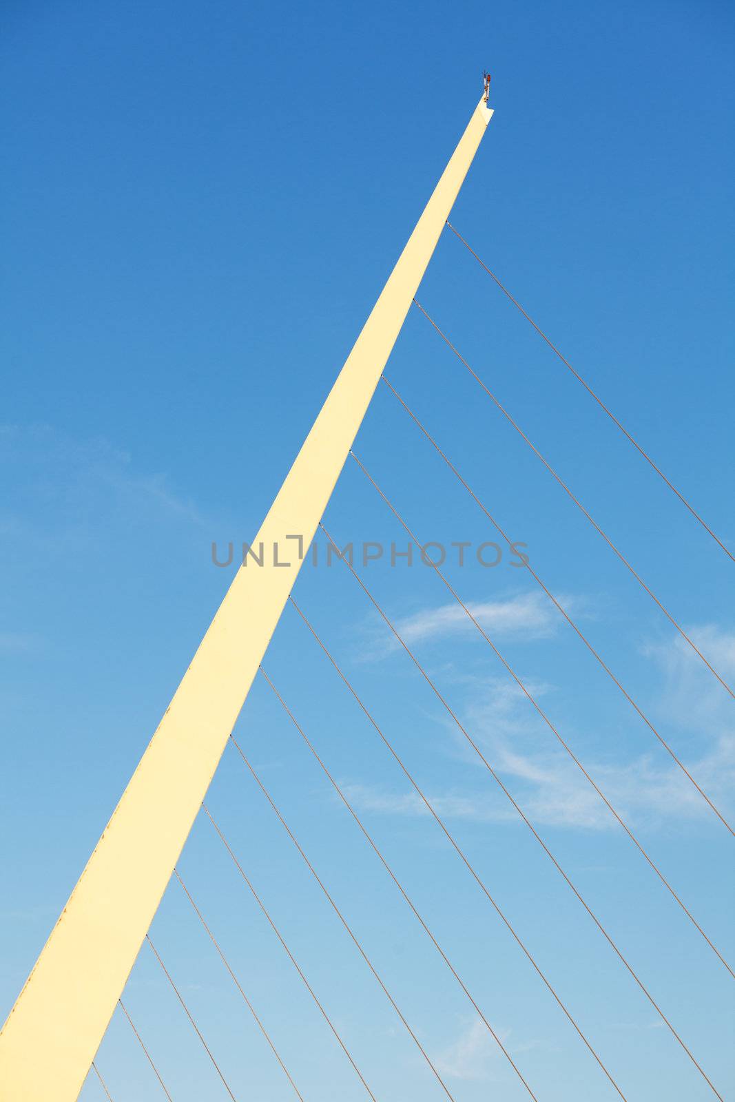 Puente De La Mujer Bridge Of The Women designed by Santiago Cala by jannyjus