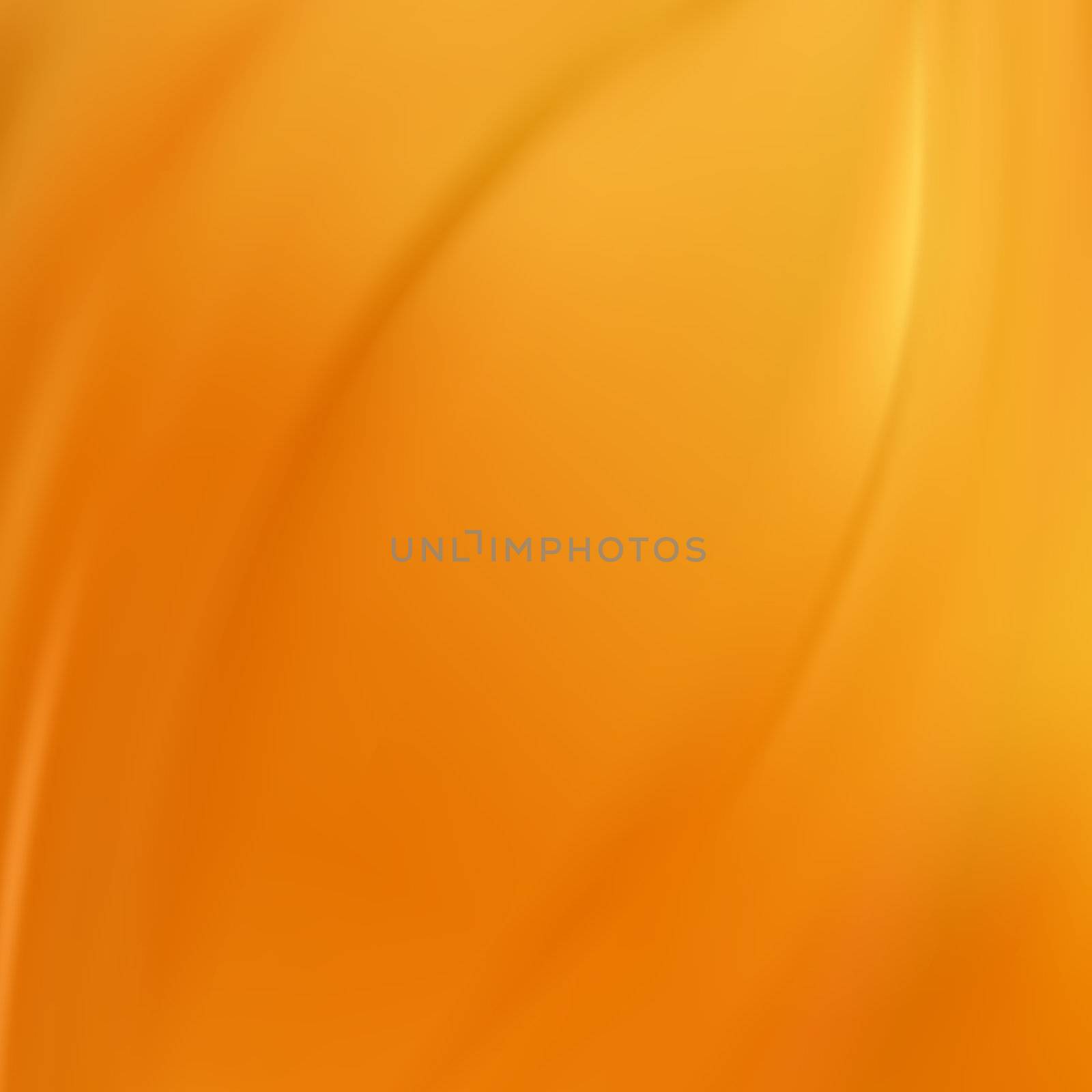 Orange Silk Fabric for Drapery Abstract Background