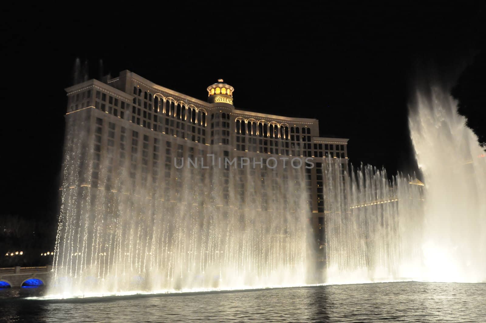 Bellagio Hotel & Casino Fountains in Las Vegas