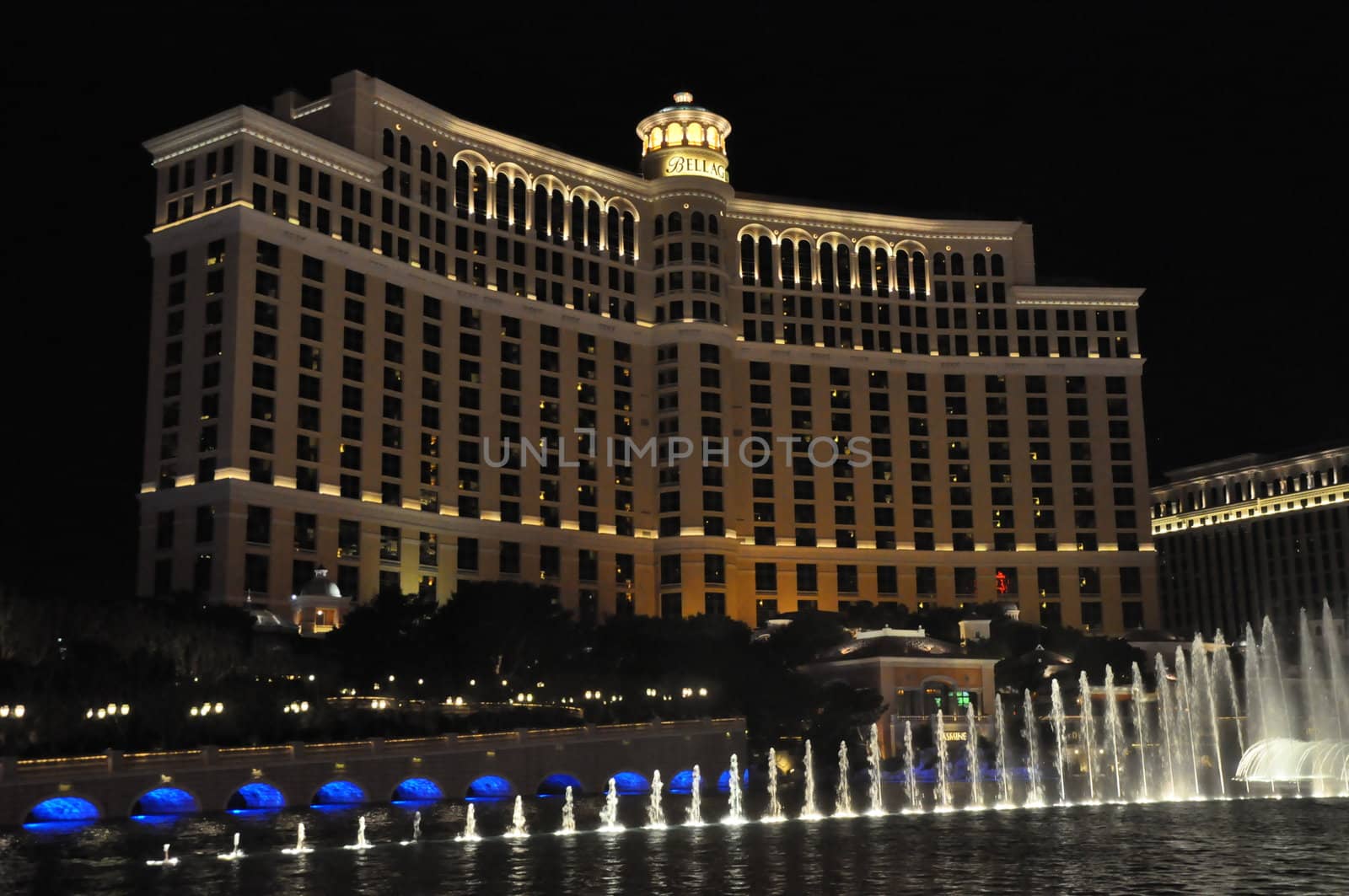 Bellagio Hotel & Casino Fountains in Las Vegas