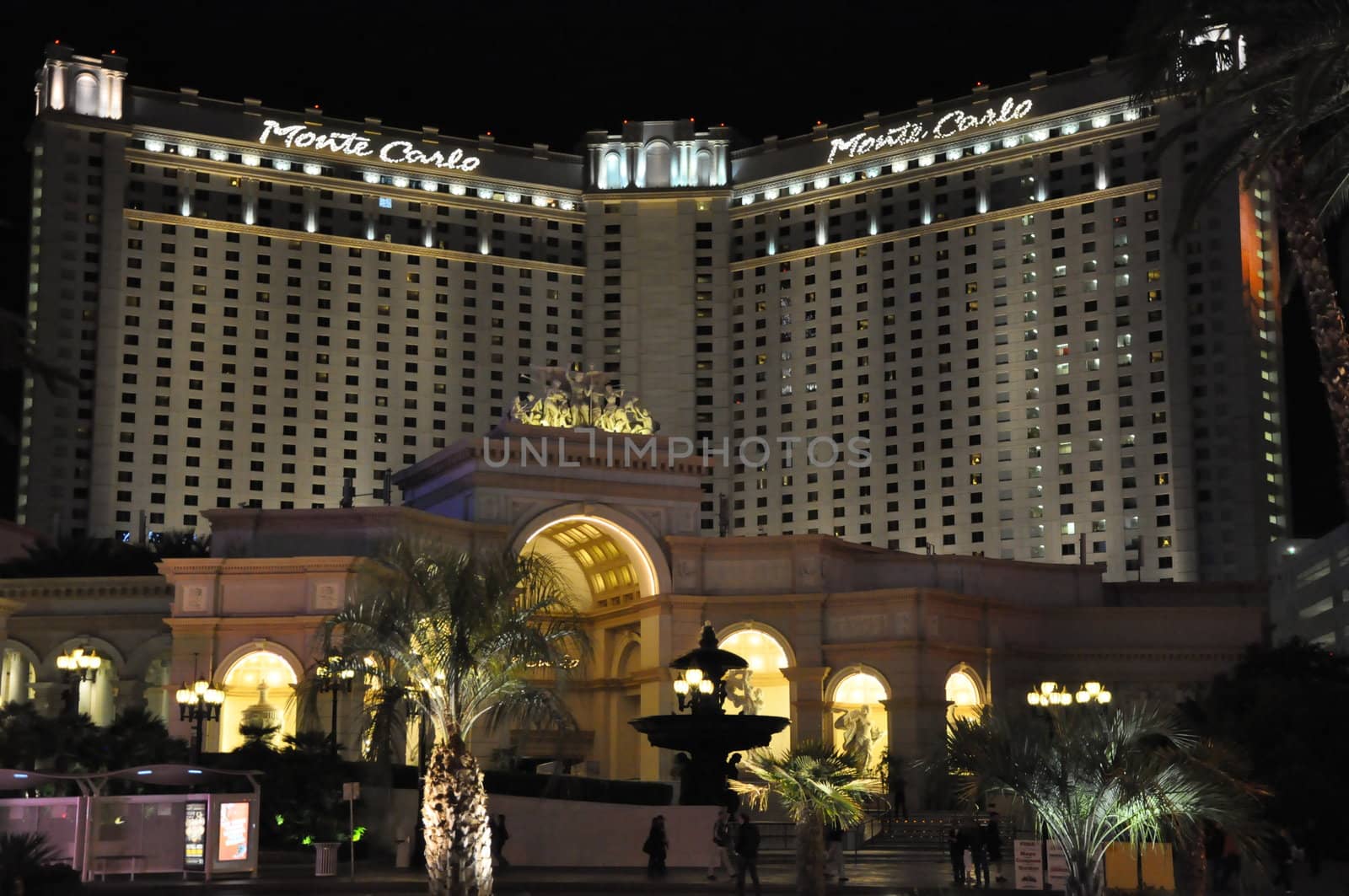 Monte Carlo Hotel and Casino in Las Vegas, Nevada