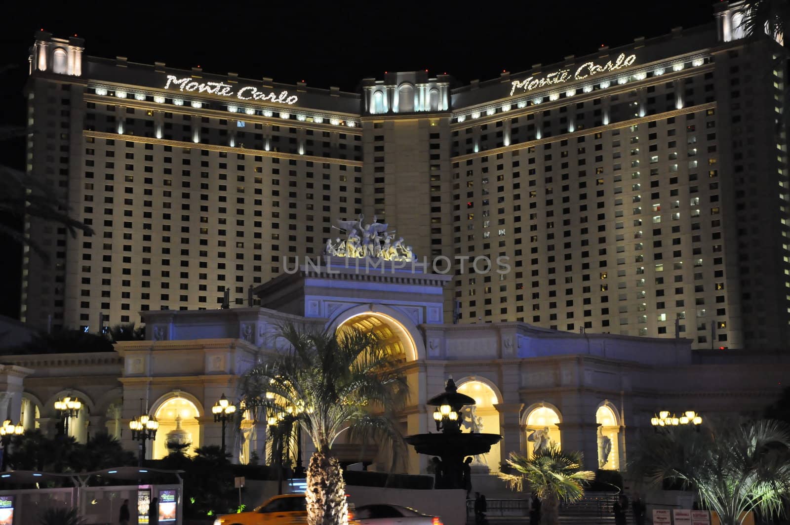 Monte Carlo Hotel and Casino in Las Vegas, Nevada