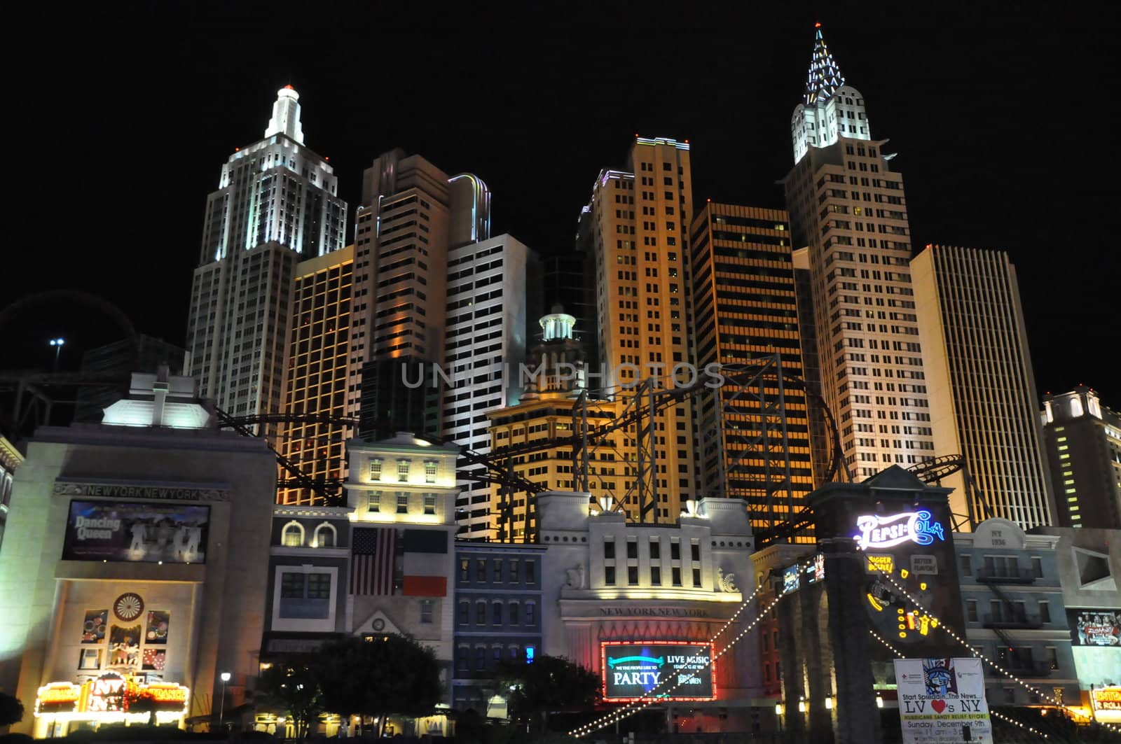 New York New York Hotel and Casino in Las Vegas, Nevada