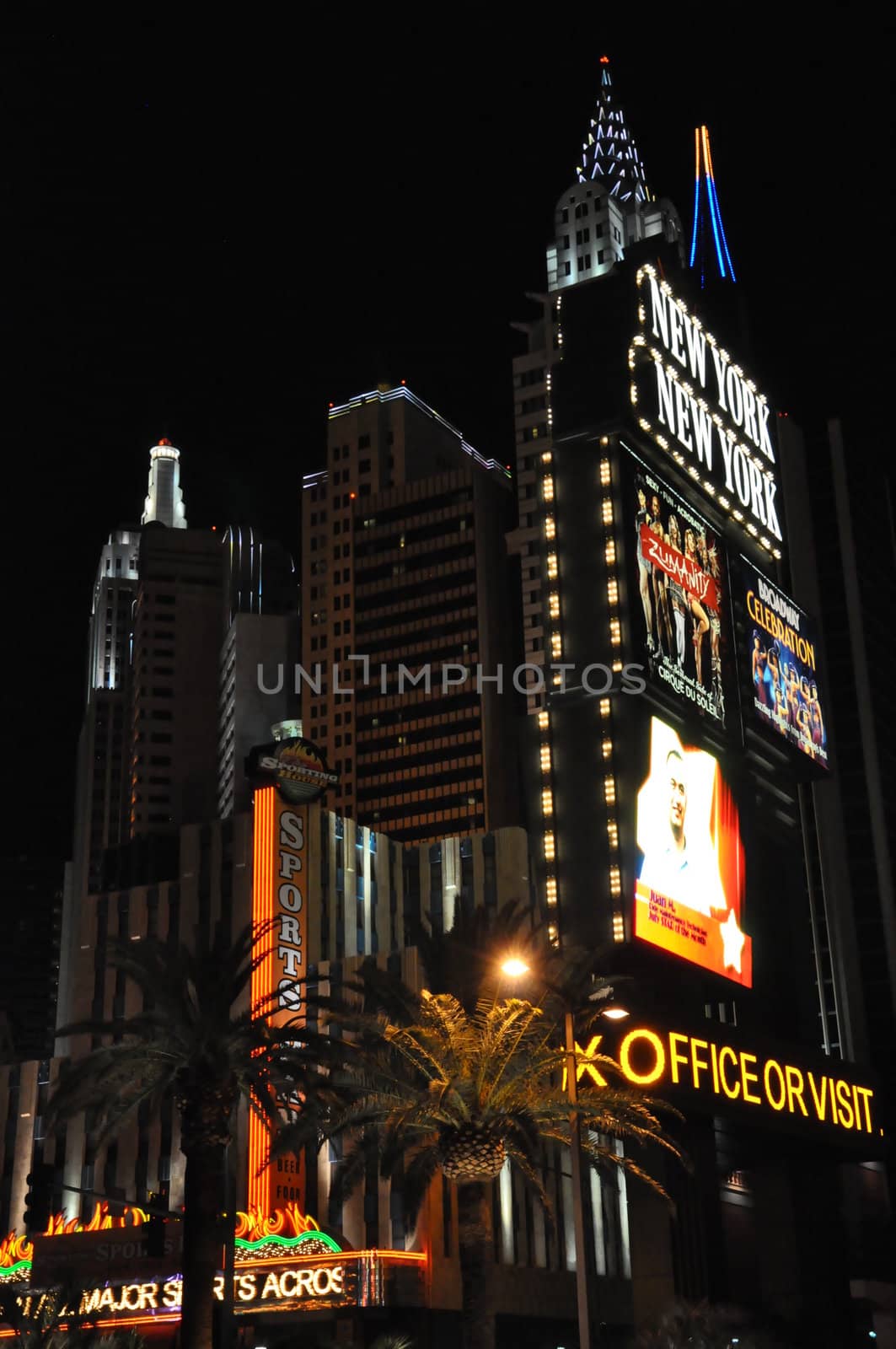 New York New York Hotel and Casino in Las Vegas, Nevada