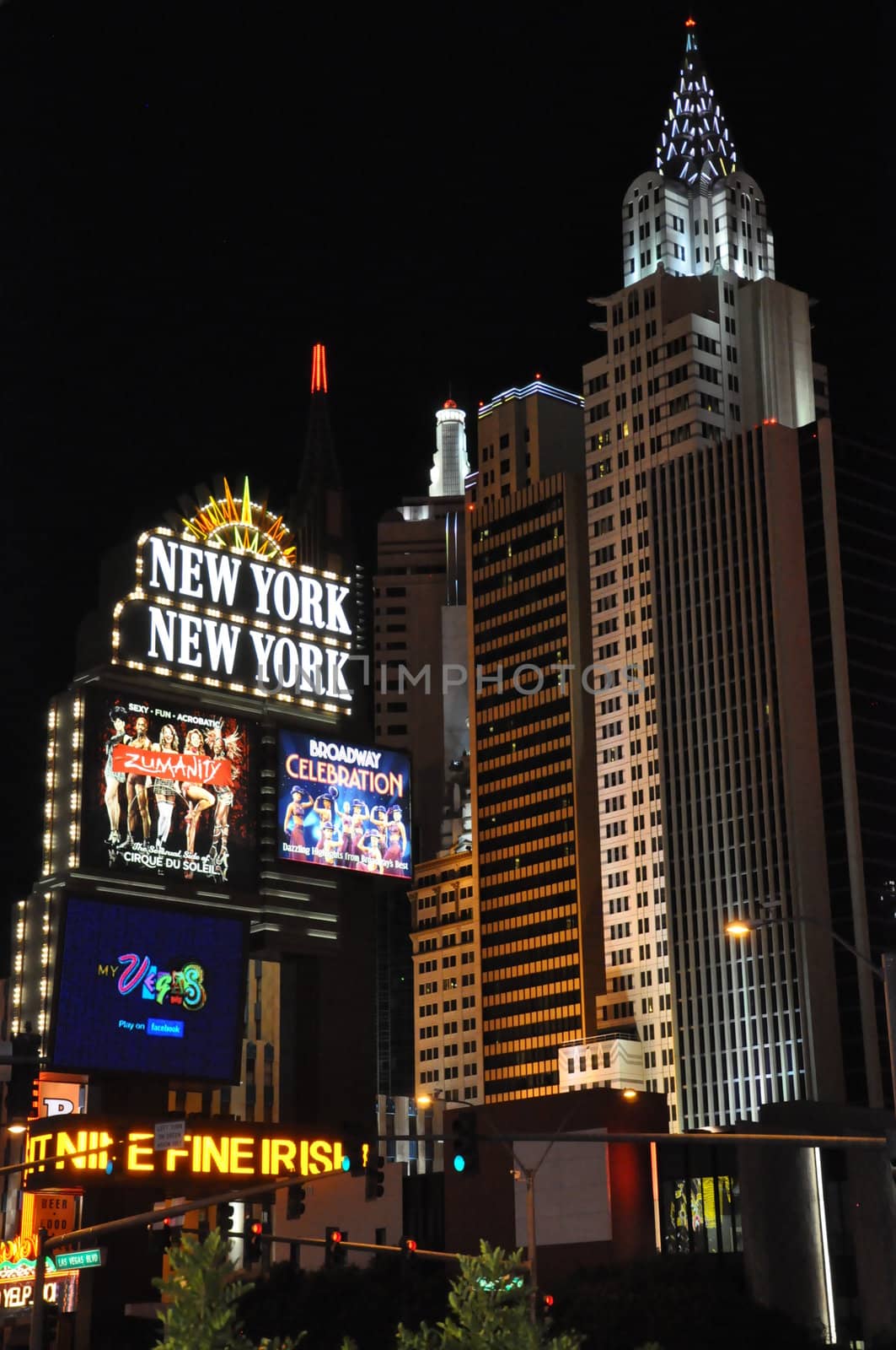 New York New York Hotel and Casino in Las Vegas by sainaniritu