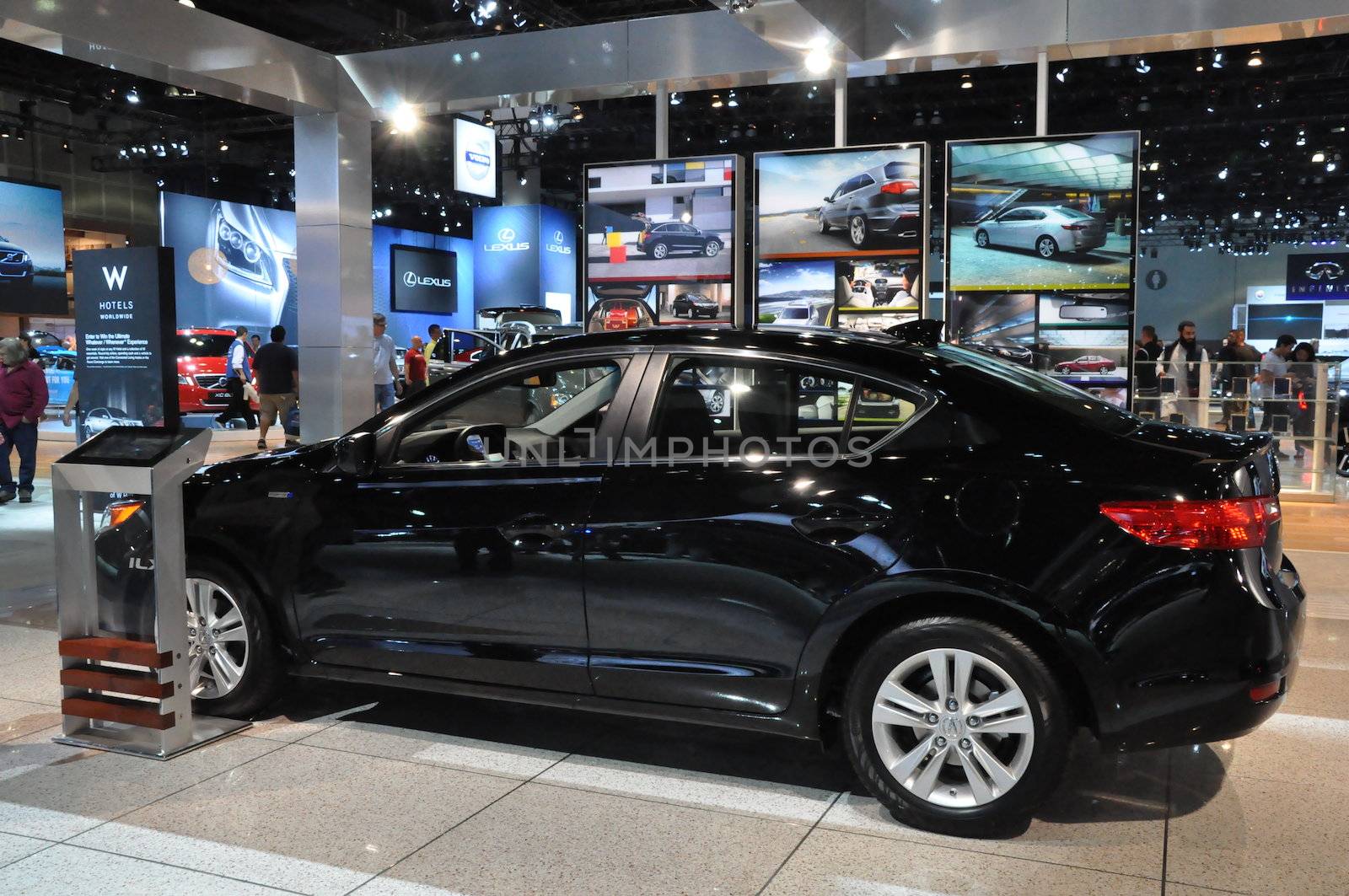 Acura ILX at Auto Show