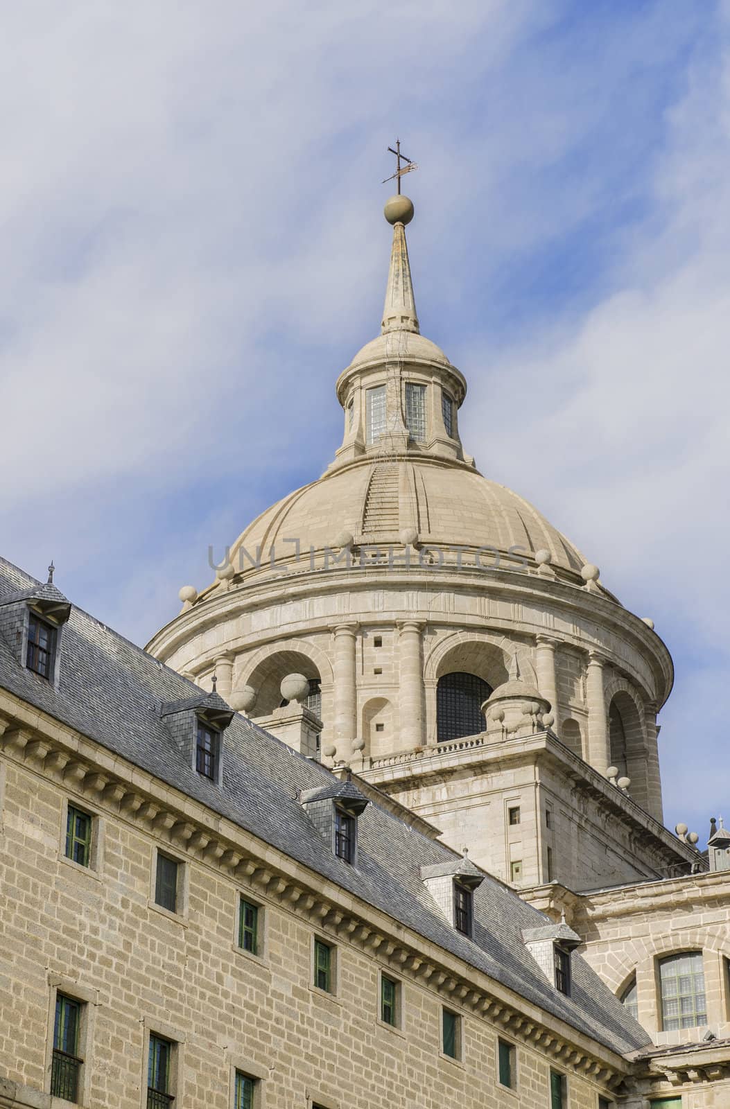 Royal Monastery of San Lorenzo de el Escorial. Madrid, Spain.