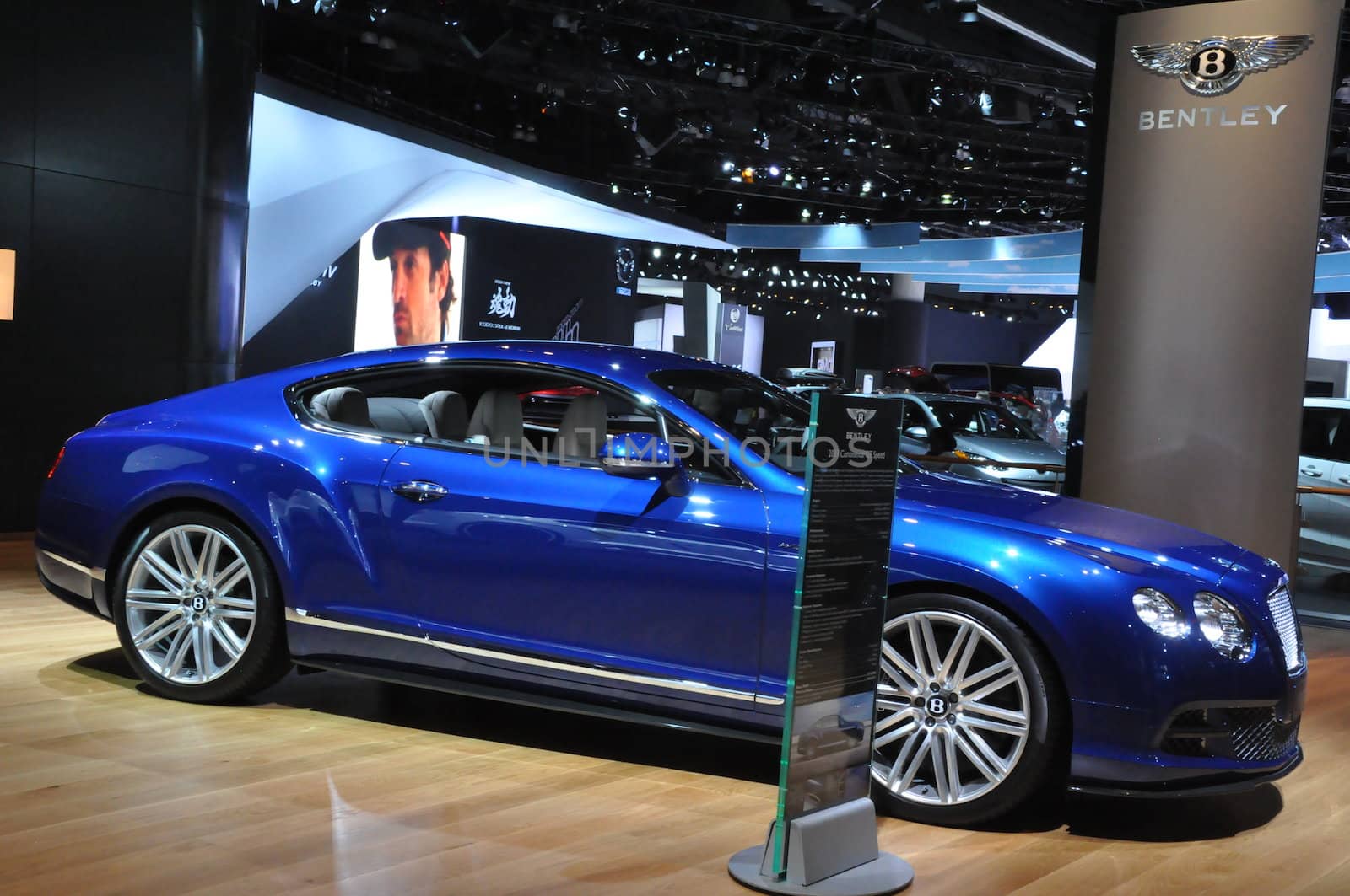 Bentley Continental GT at Auto Show