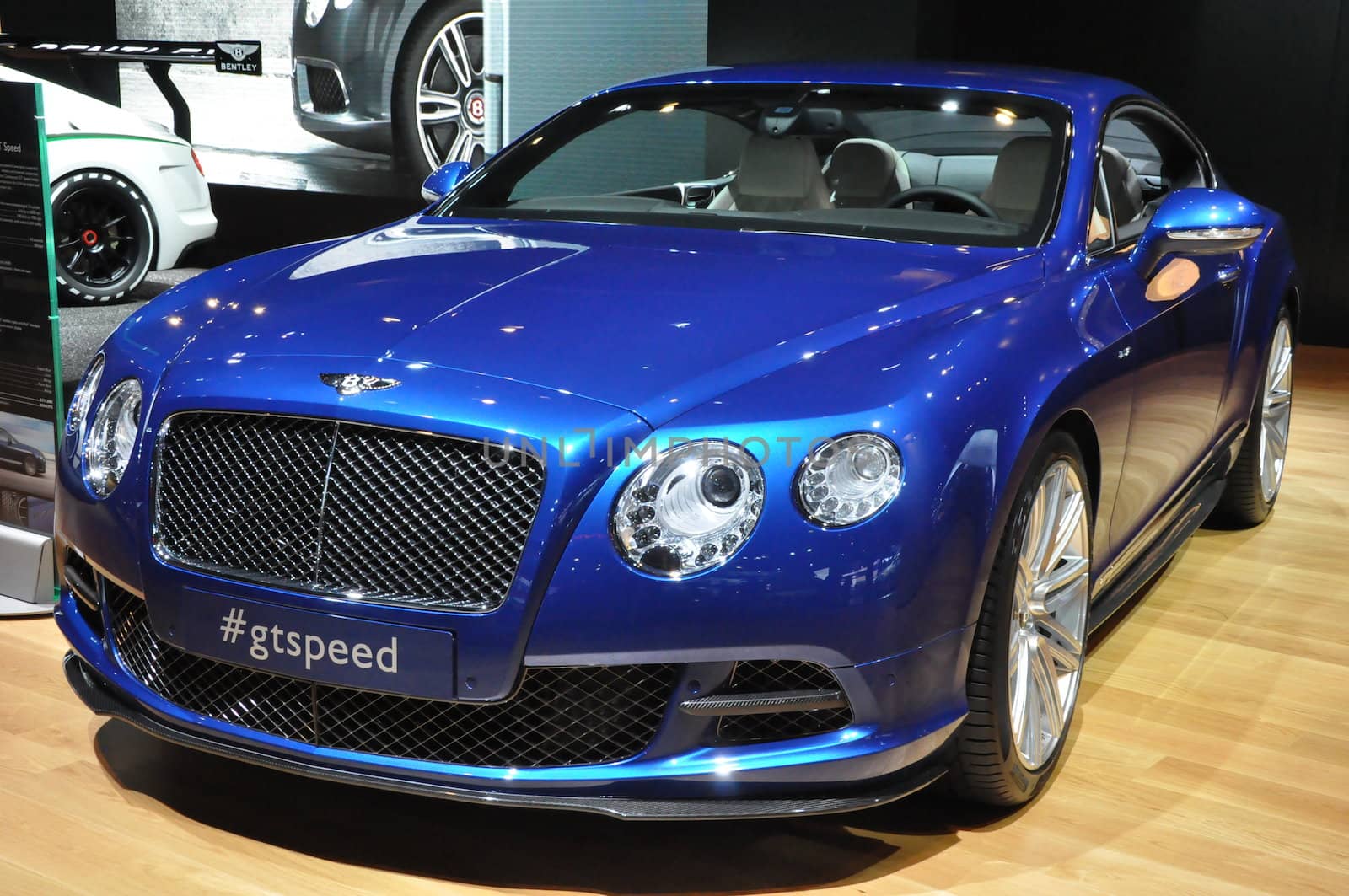 Bentley Continental GT at Auto Show