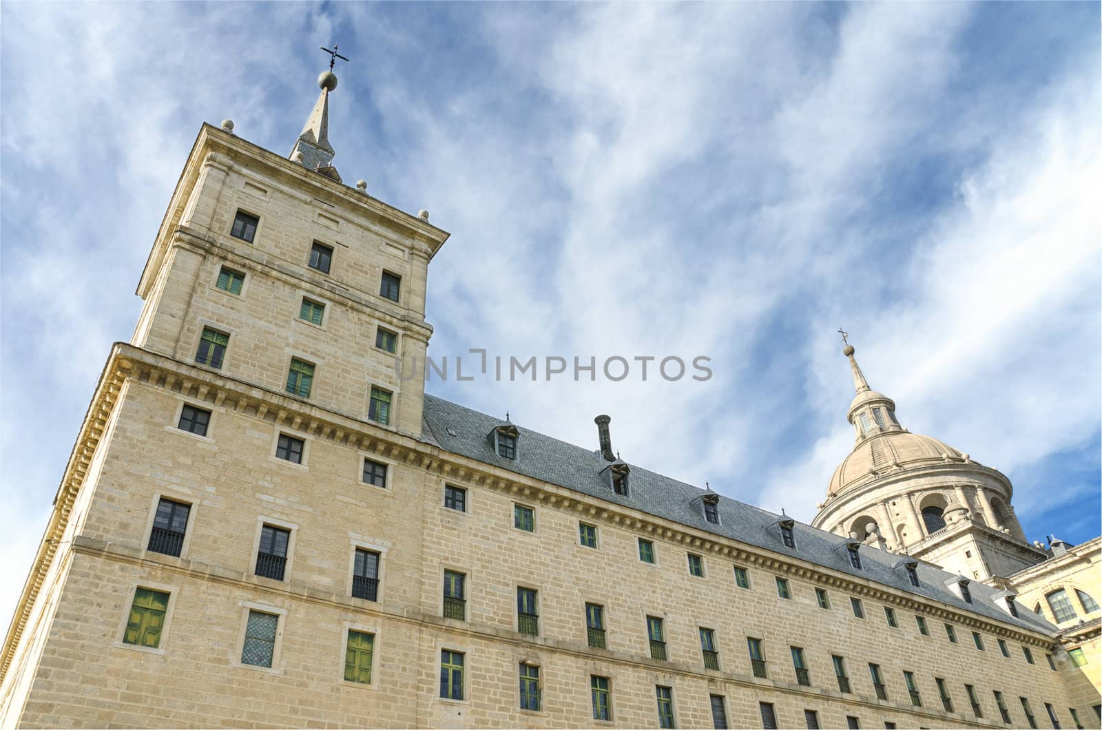 Royal Monastery of San Lorenzo de el Escorial. Madrid, Spain.