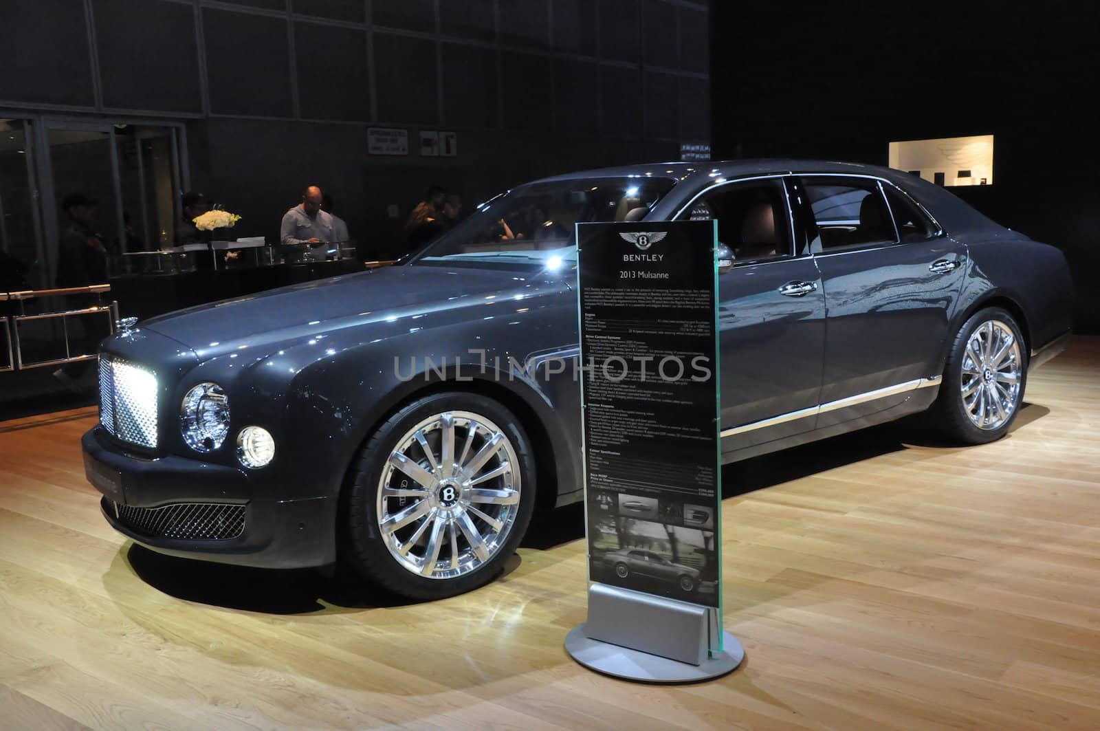 Bentley Mulsanne Mulliner at Auto Show