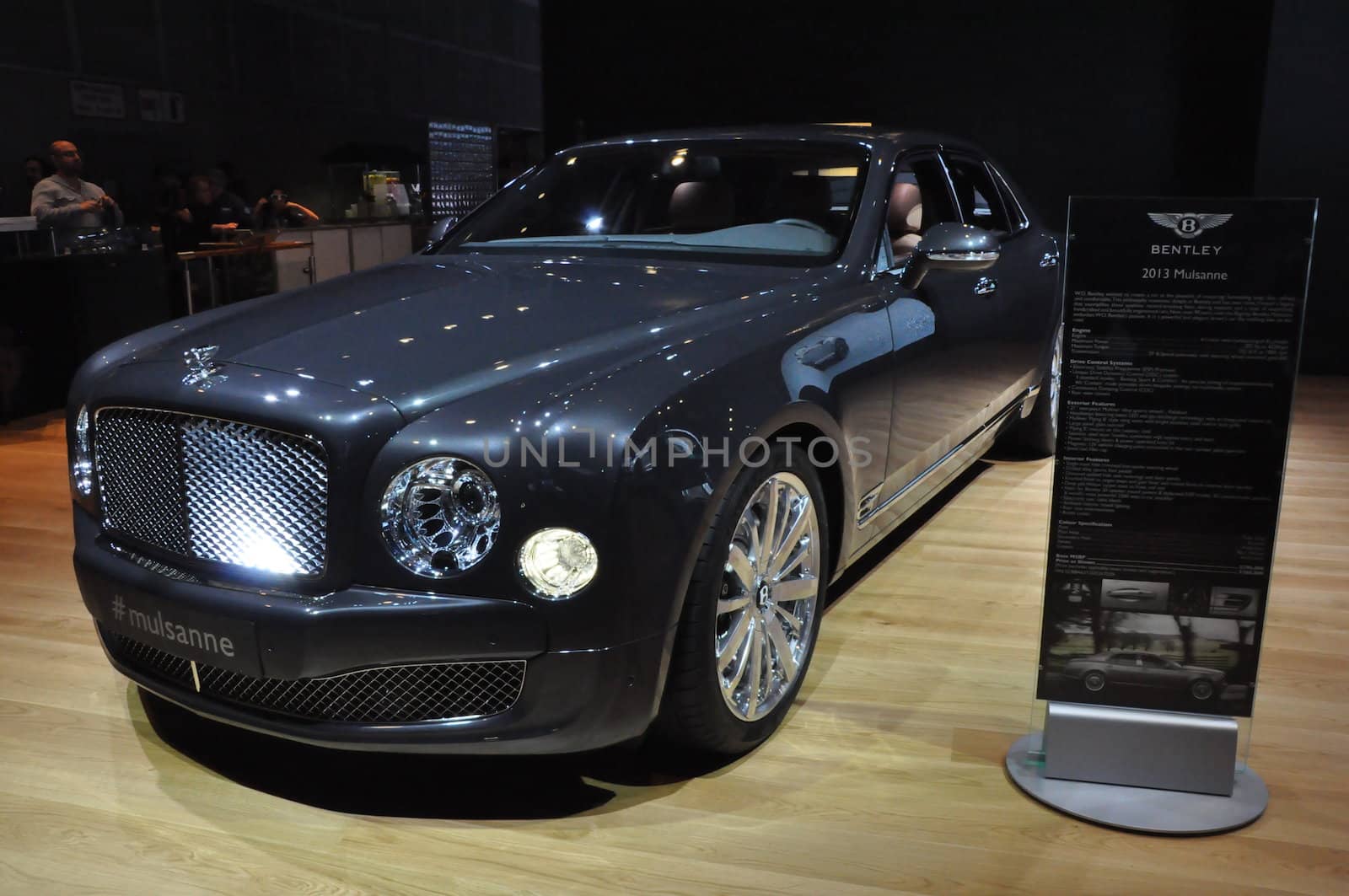 Bentley Mulsanne Mulliner at Auto Show