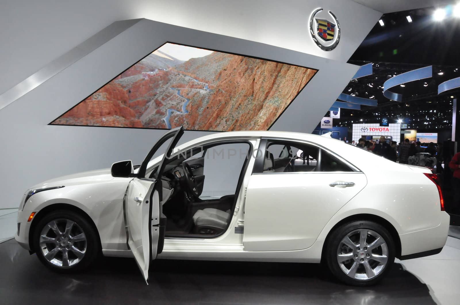 Cadillac ATS at Auto Show