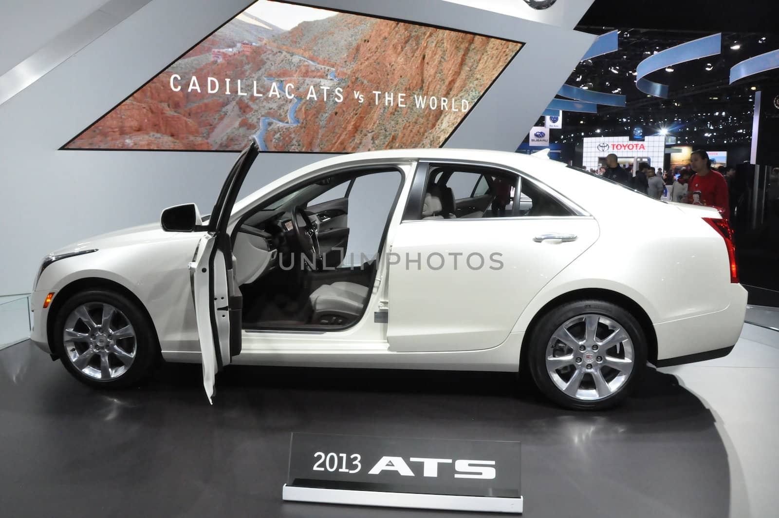 Cadillac ATS at Auto Show