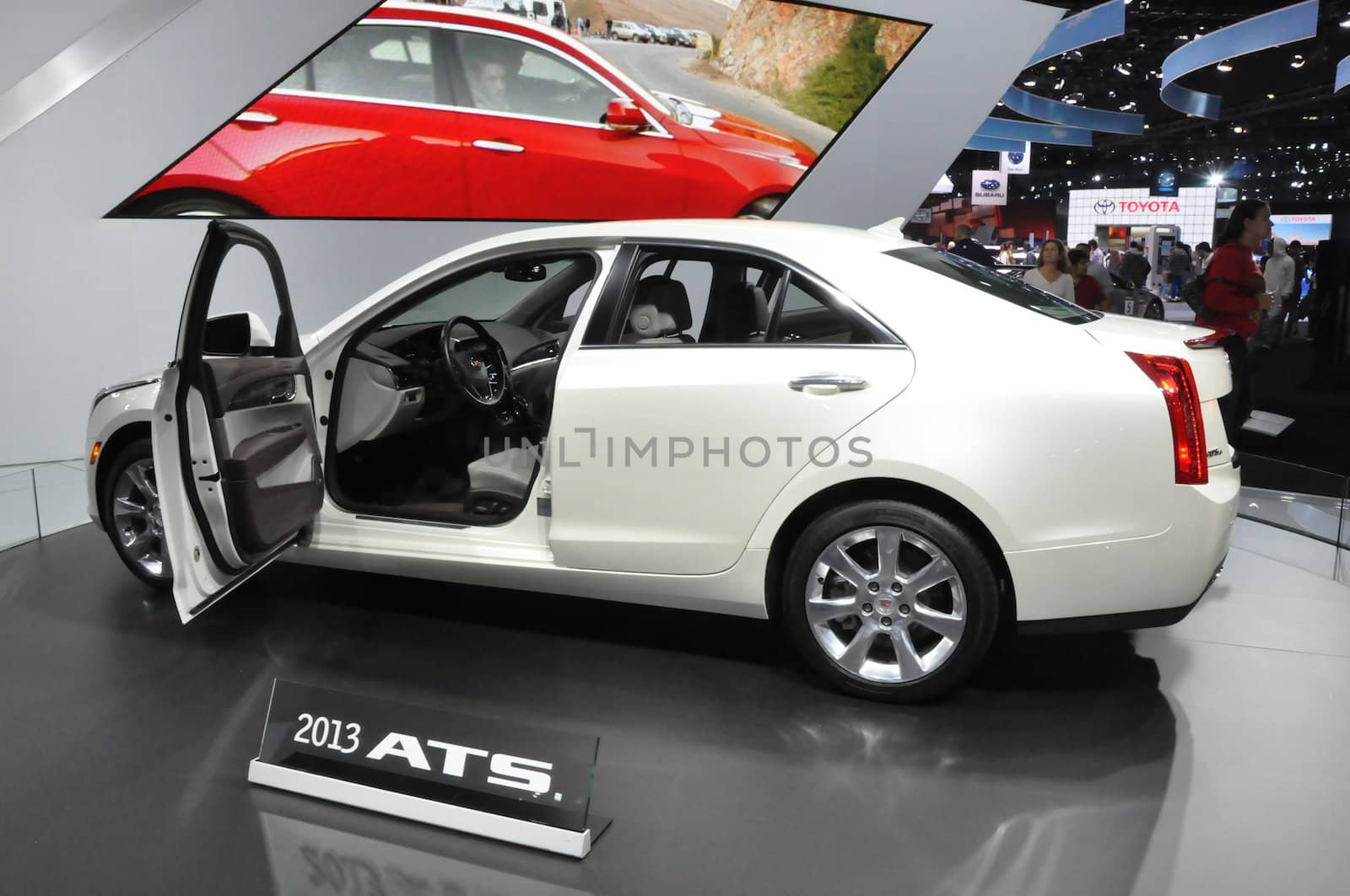 Cadillac ATS at Auto Show