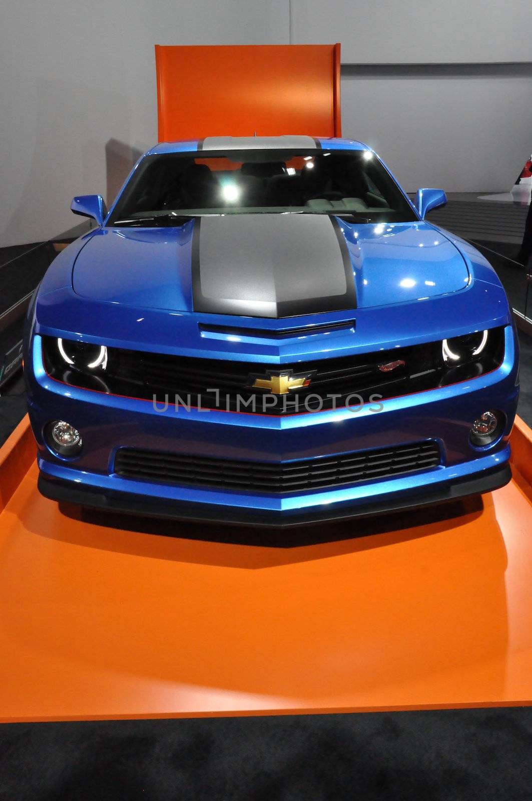 Chevy Camaro at Auto Show