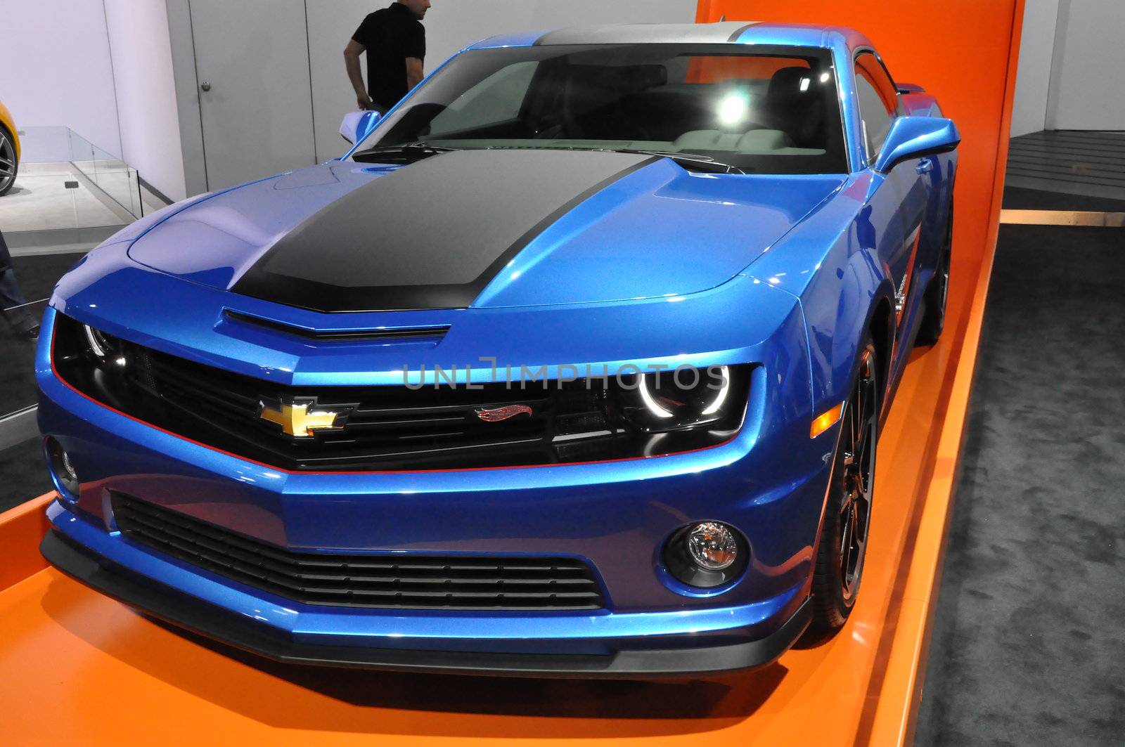 Chevy Camaro at Auto Show