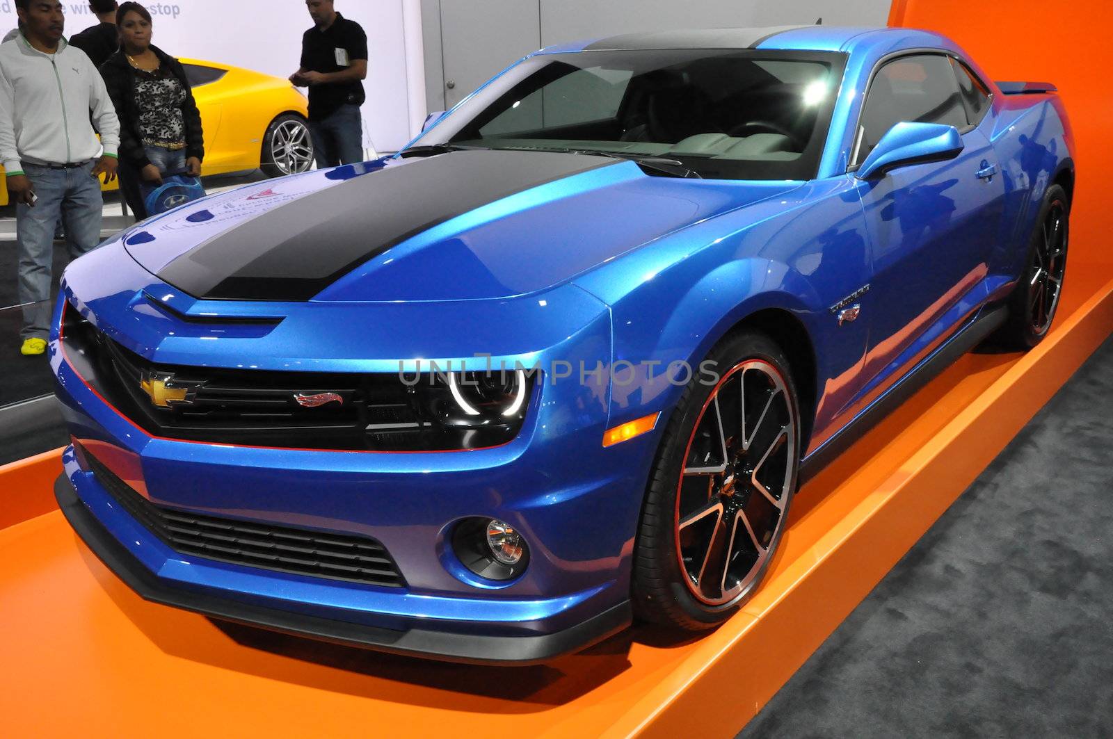 Chevy Camaro at Auto Show