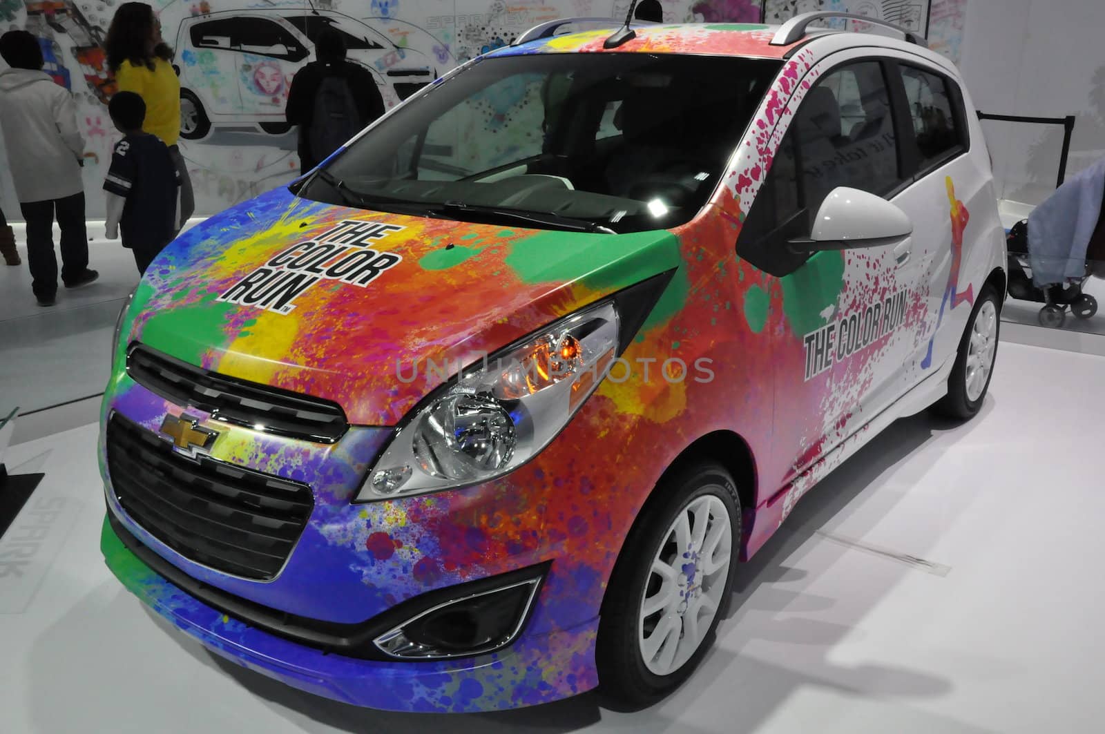 Chevy Spark at Auto Show