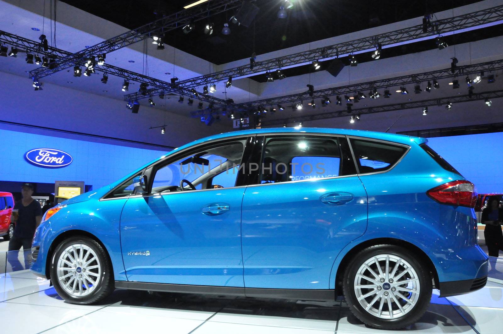 Ford C-Max Hybrid at Auto Show