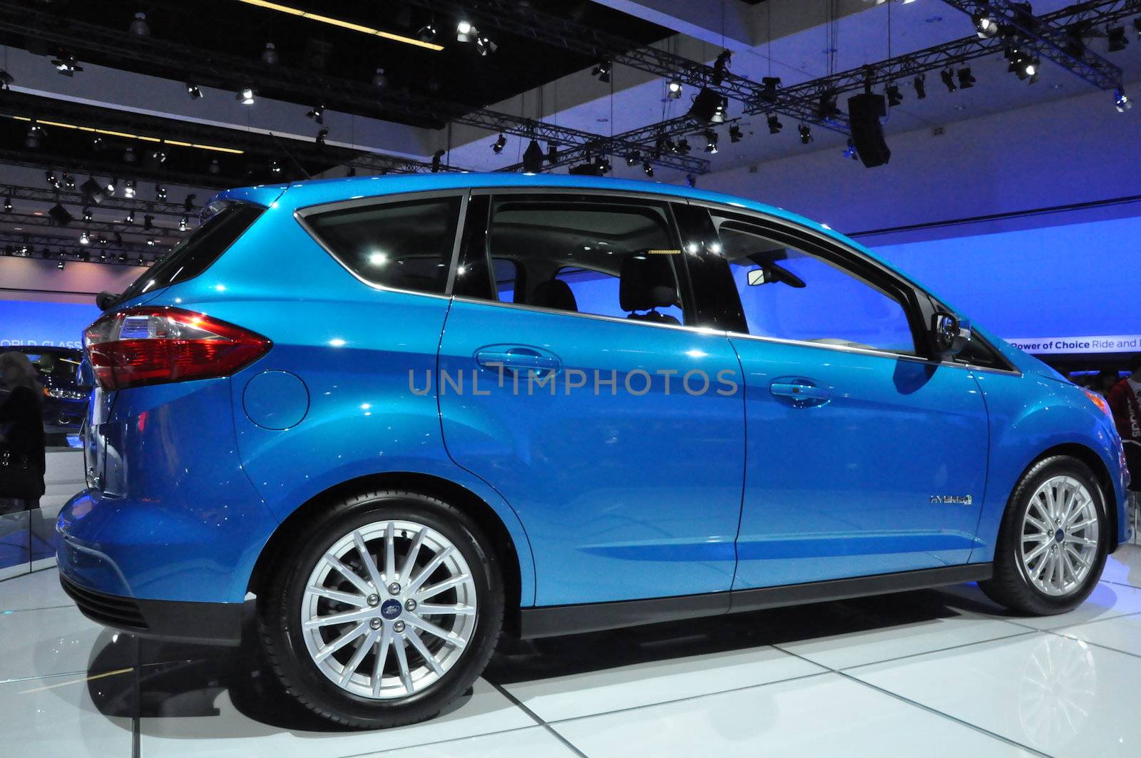 Ford C-Max Hybrid at Auto Show