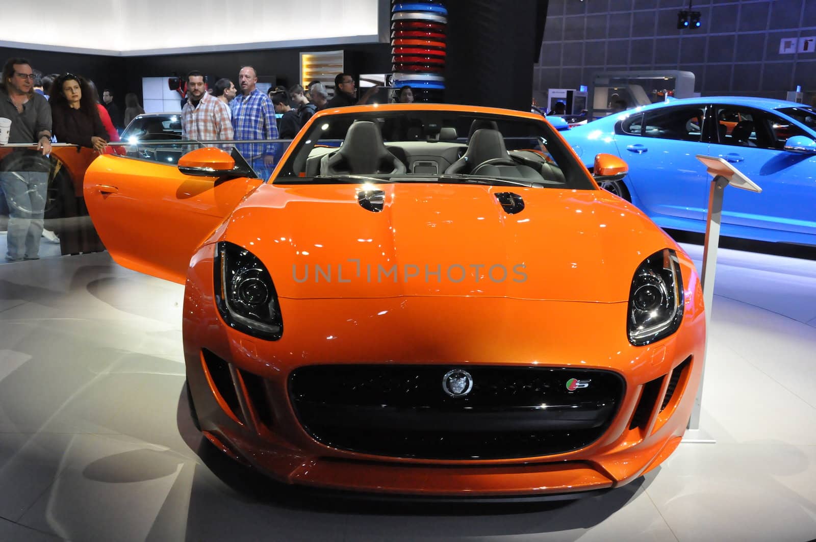 Jaguar F-Type at Auto Show