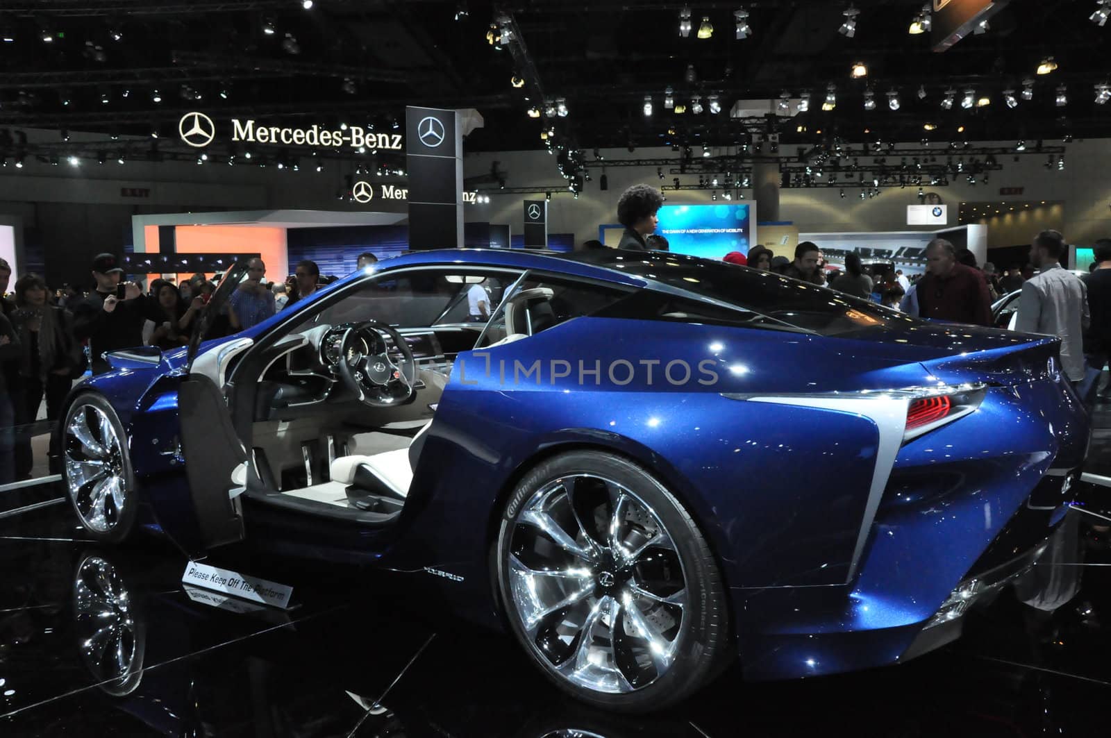 Lexus LF-LC Concept Car at the 2012 Los Angeles Auto Show