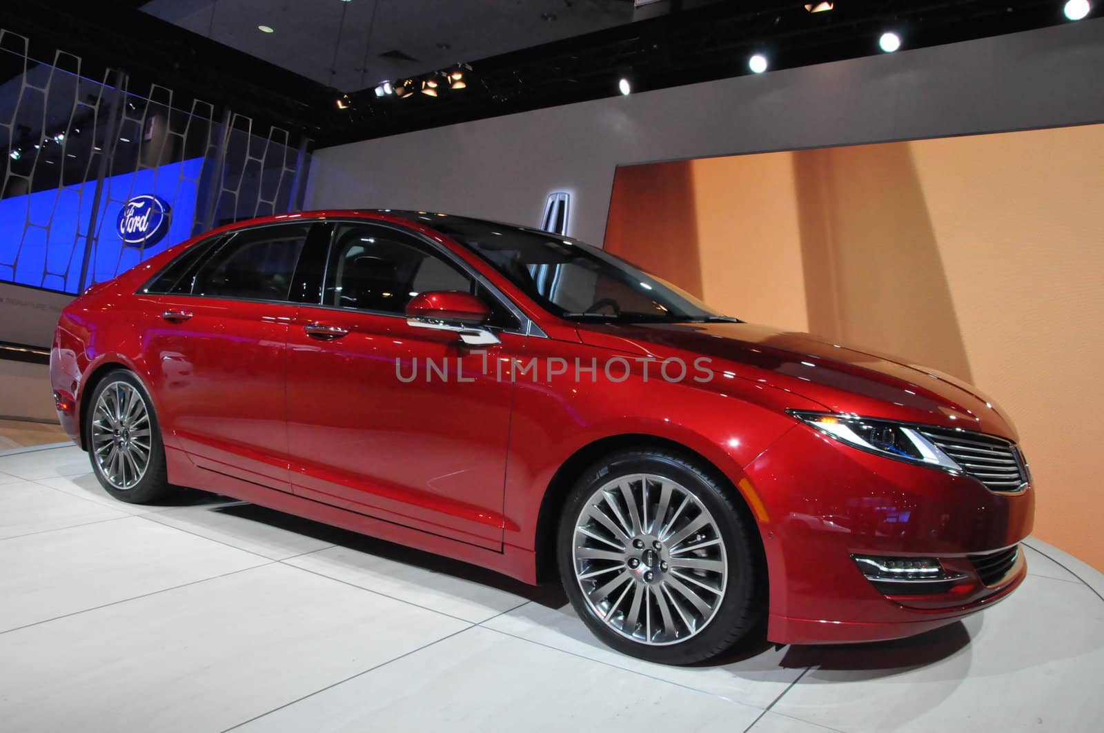 Lincoln MKZ at the 2012 Los Angeles Auto Show