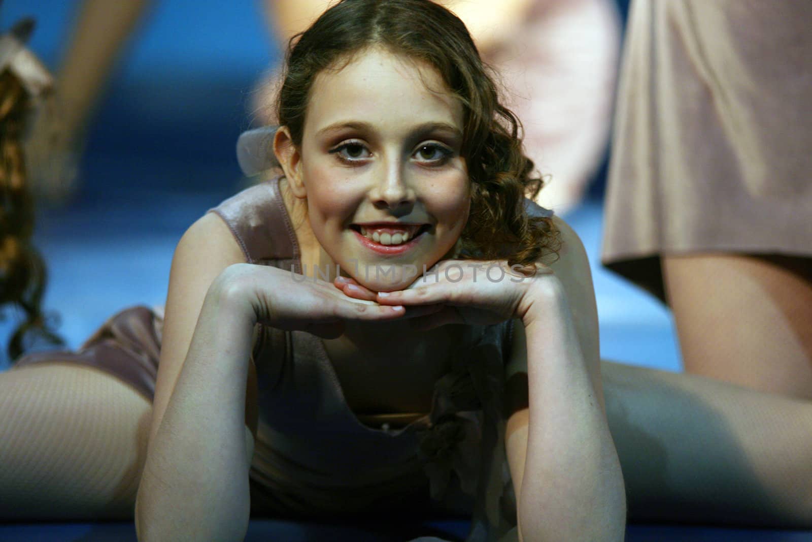 Zrenjanin, Serbia, March 23, 2013: A contestant at Serbian Open Dance Competition in Zrenjanin, Serbia. Photo taken on March 23, 2013