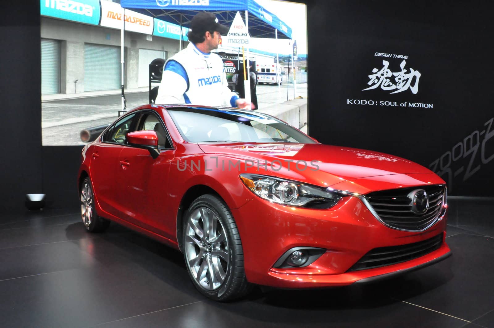 Mazda 6 Sedan at the 2012 Los Angeles Auto Show