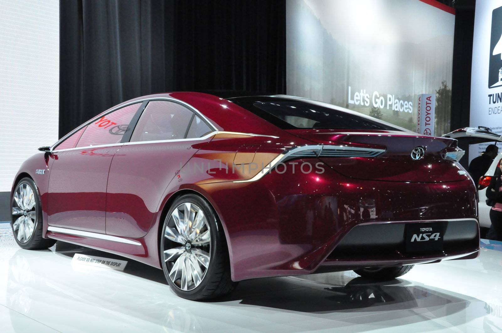 Toyota NS4 Concept Car at the 2012 Los Angeles Auto Show