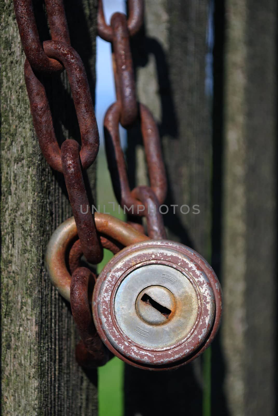 old lock