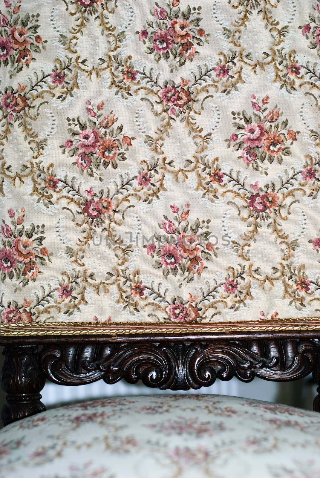 antique chair detail