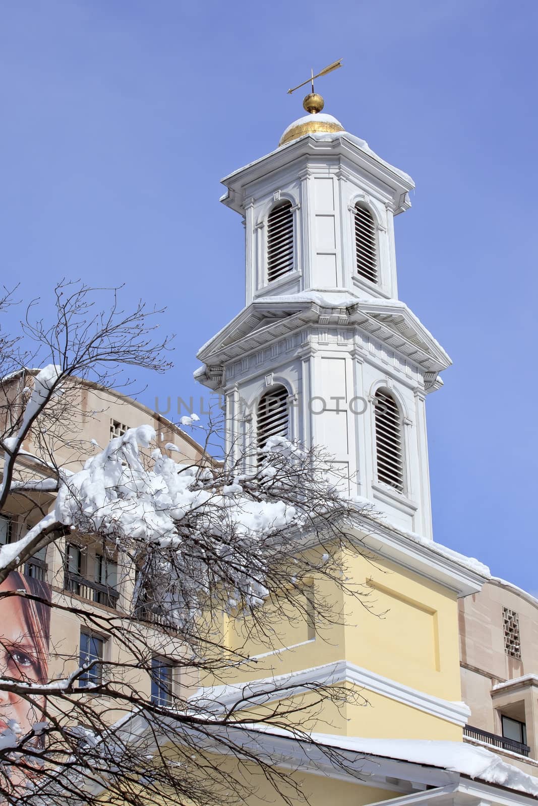 St. John Church Steeple President's Church, Lafayette Park After by bill_perry