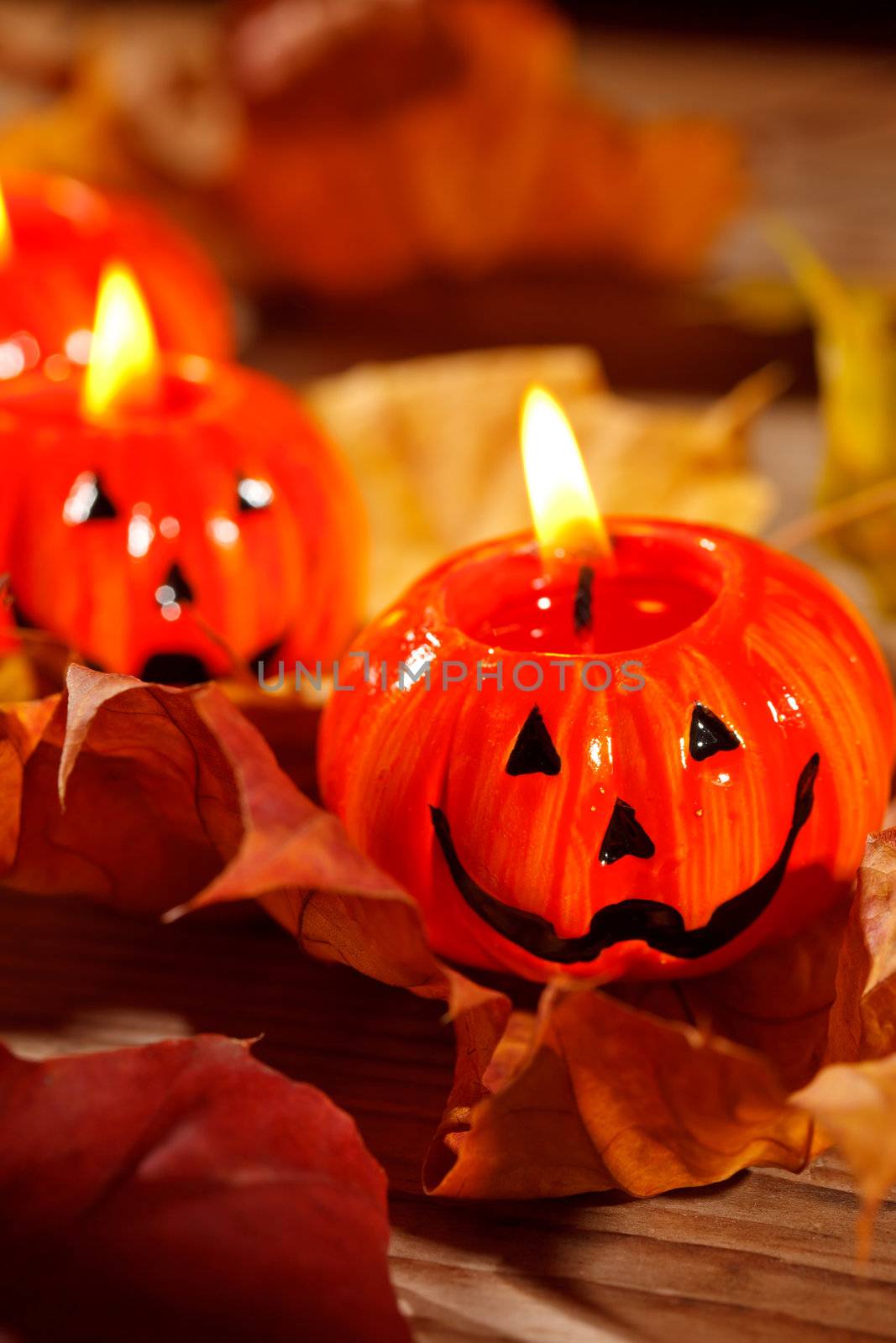 Halloween pumpkins by shebeko