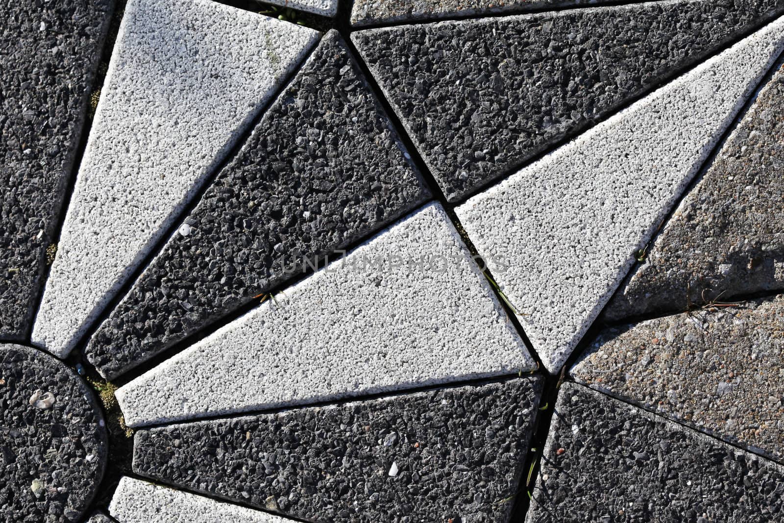 Flor textured background mosaic
